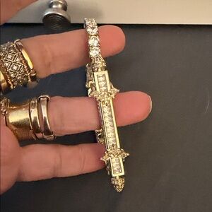 Gold and Silver Ornate Bracelet